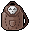 Brown Death Backpack